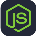 skill icons nodejs dark